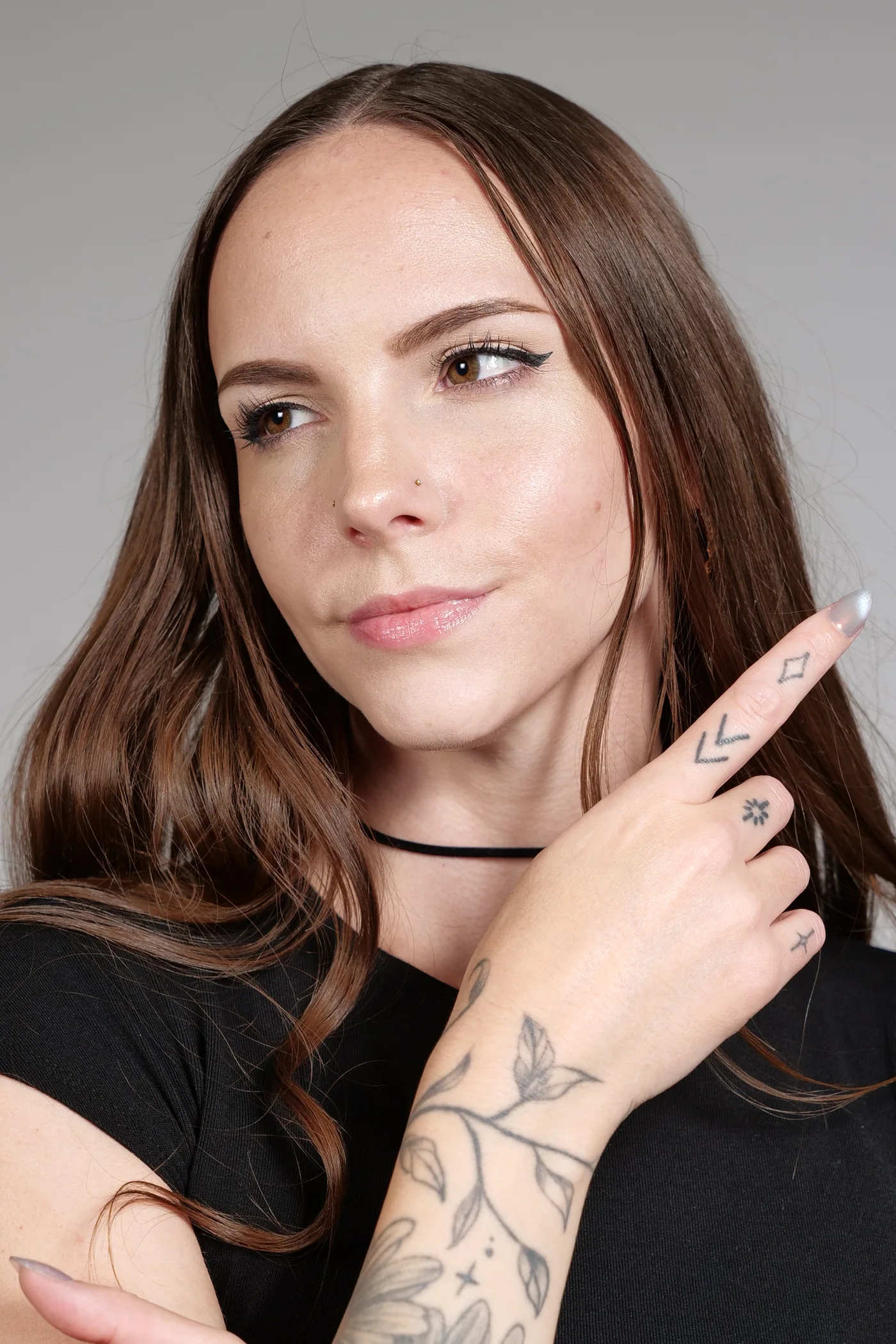 Natural close-up portrait of Caitlyn
