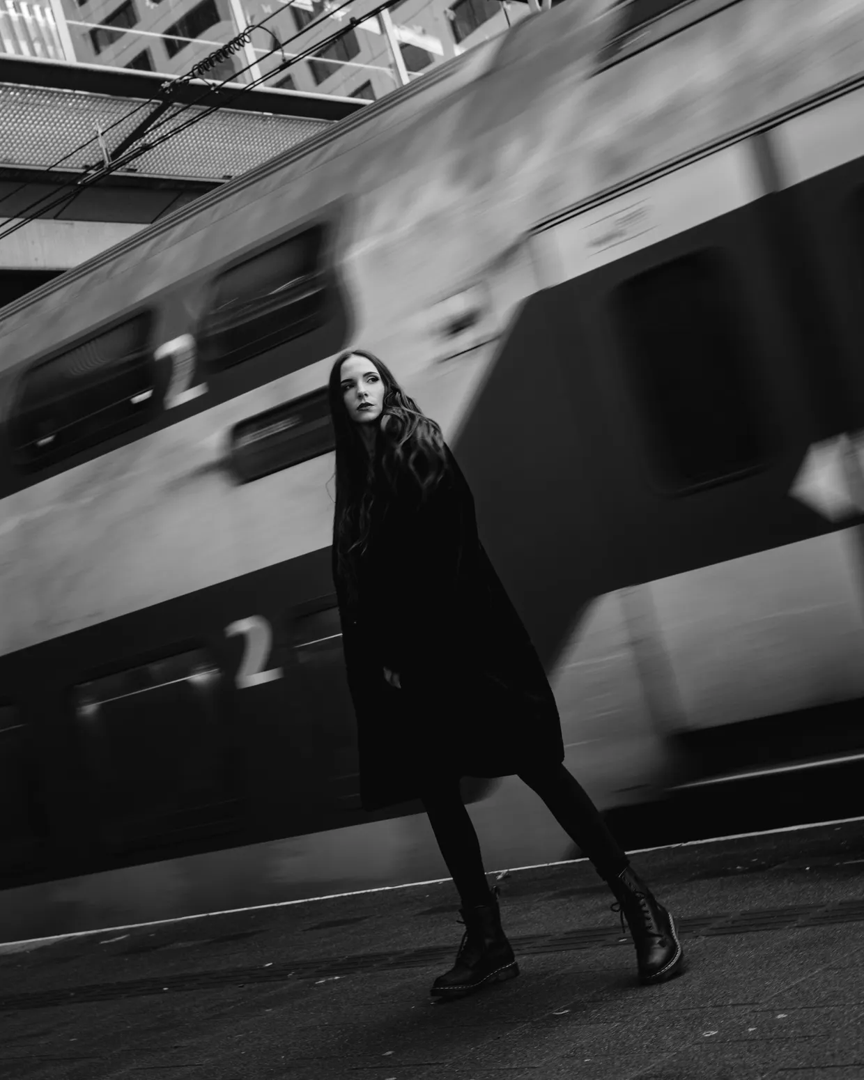 Caitlyn McEwen — fashion editorial photograph